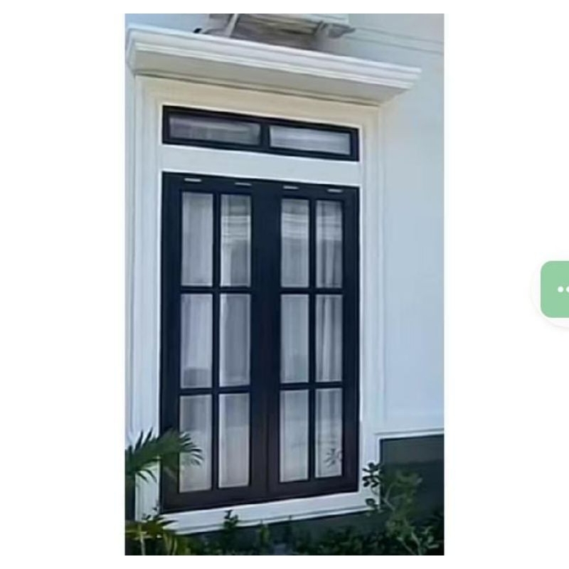 kusen pintu dan jendela variasi kotak ornamen alumunium
