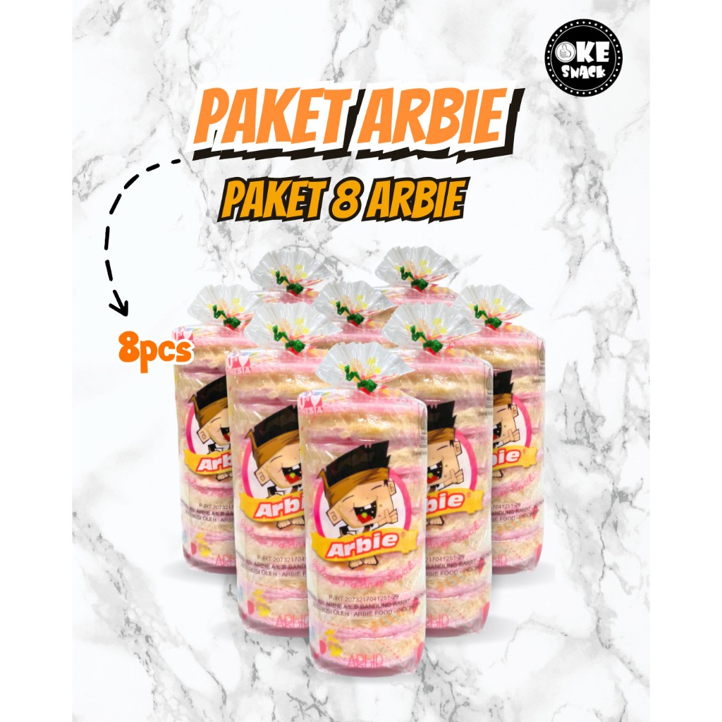 

Paket Hemat Arbie Harum Manis 170gr Bundle isi 8