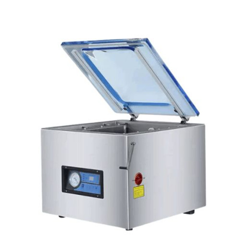 Mesin Penyegel Vakum Makanan Nitrogen Beras Ruang Tunggal HVC-510T/2A