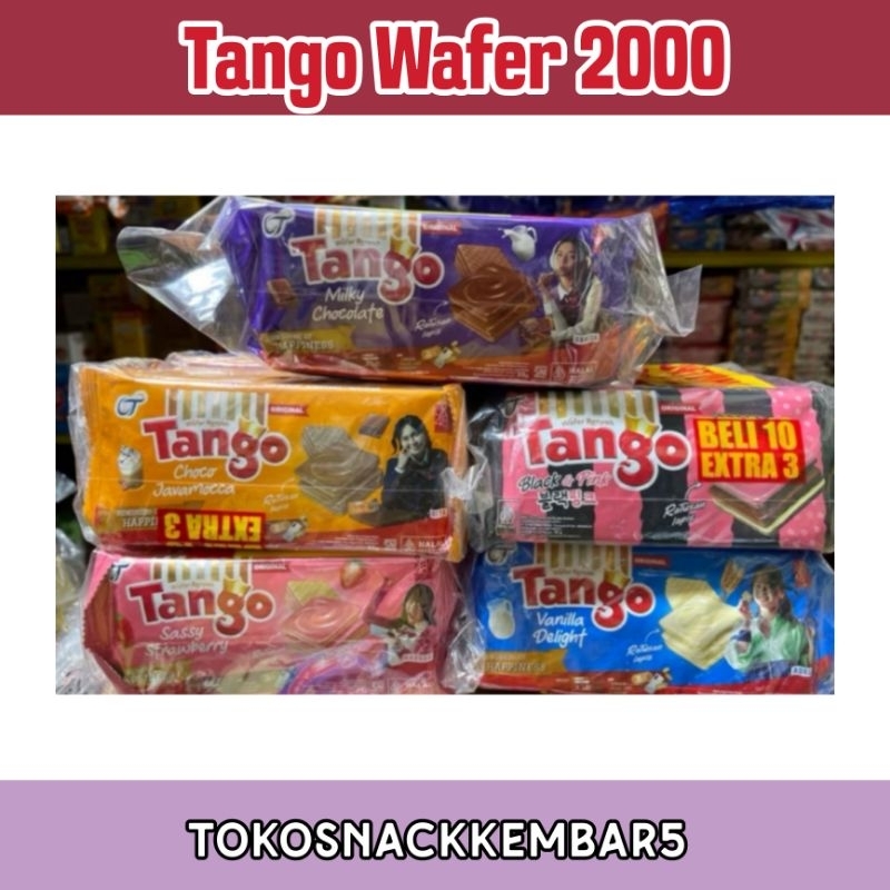 Tango Wafer 2000 Coklat Vanilla