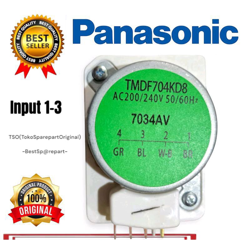 Timer kulkas PANASONIC Original Kulkas Panasonic 2 Pintu