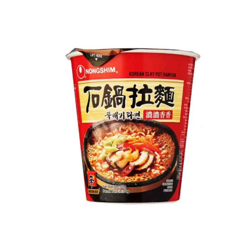 

68gr CUP Clay Pot Ramyun Korea Exp. 13 Juni 2025