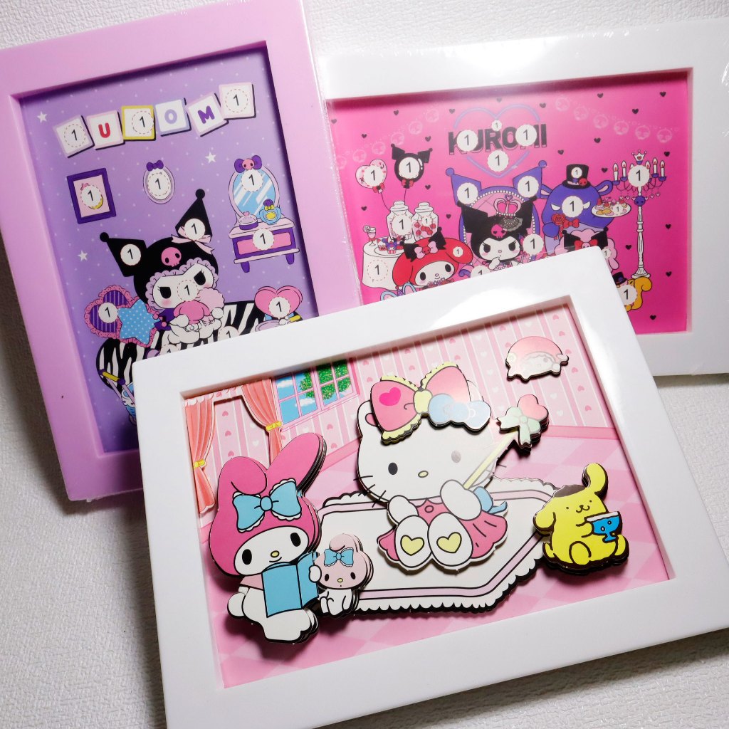 

Mainan Edukasi Stiker 3D Sanrio Mainan DIY Tempel Sticker | Kuromi Melody Lengkap dengan Bingkai