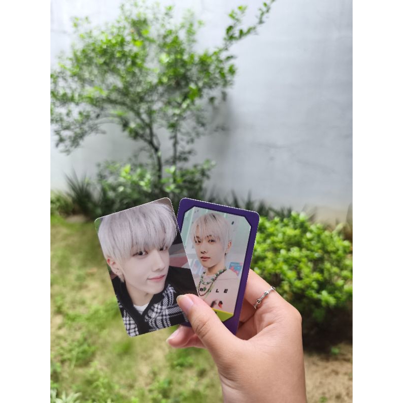 Sticker Matte Photocard Jisung Nct Dream Glitch Mode Official 1 Set