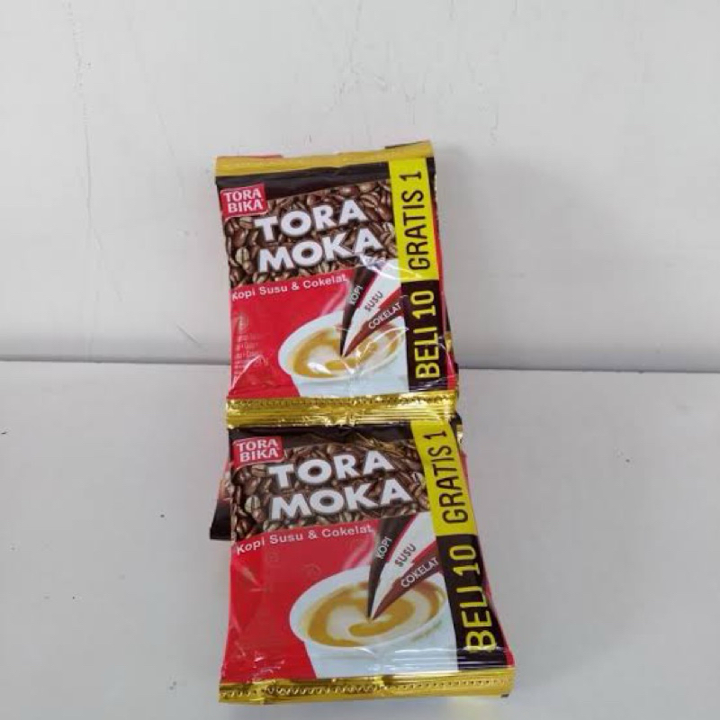 

Torabika TORA MOKA 28gram renceng isi 10 Pcs