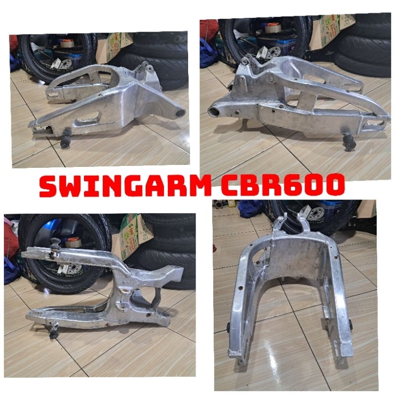 swingarm honda cbr 600 original copotan eks limbah moge bahan modif ke ninja 250