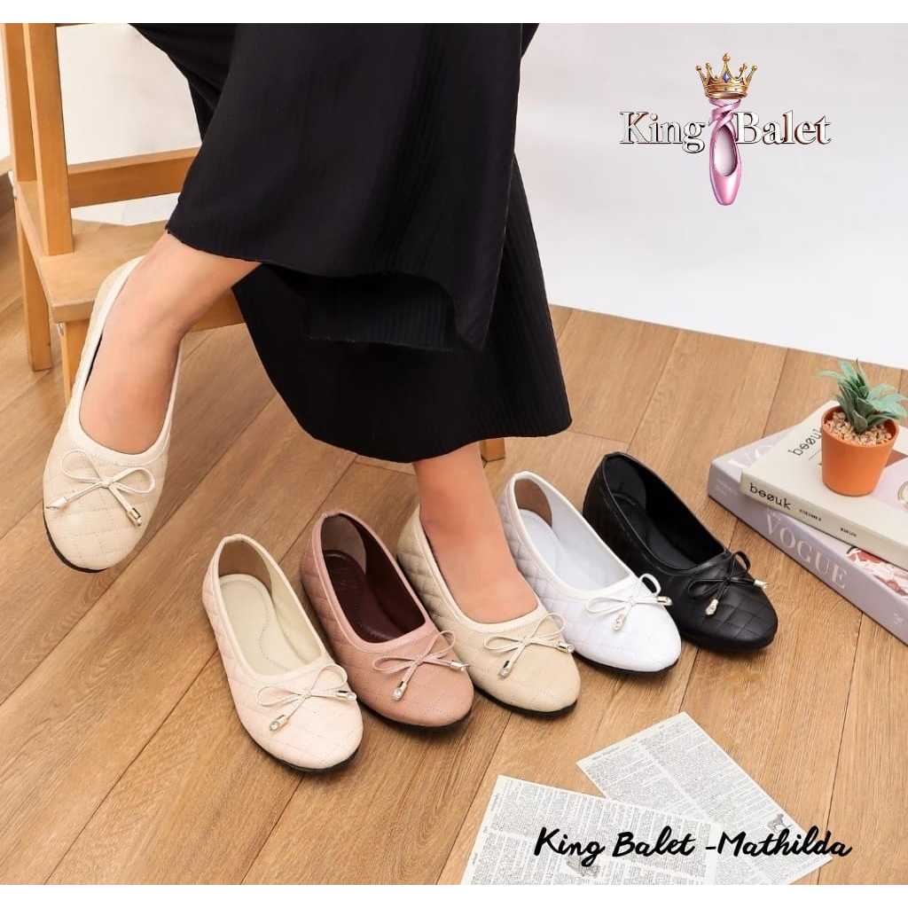 King Balet Sepatu Flatshoes Wanita Mathilda