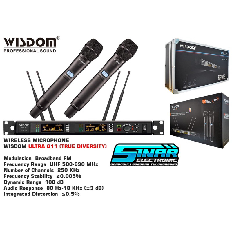 MIC WIRELESS WISDOM ULTRA Q11 ORIGINAL