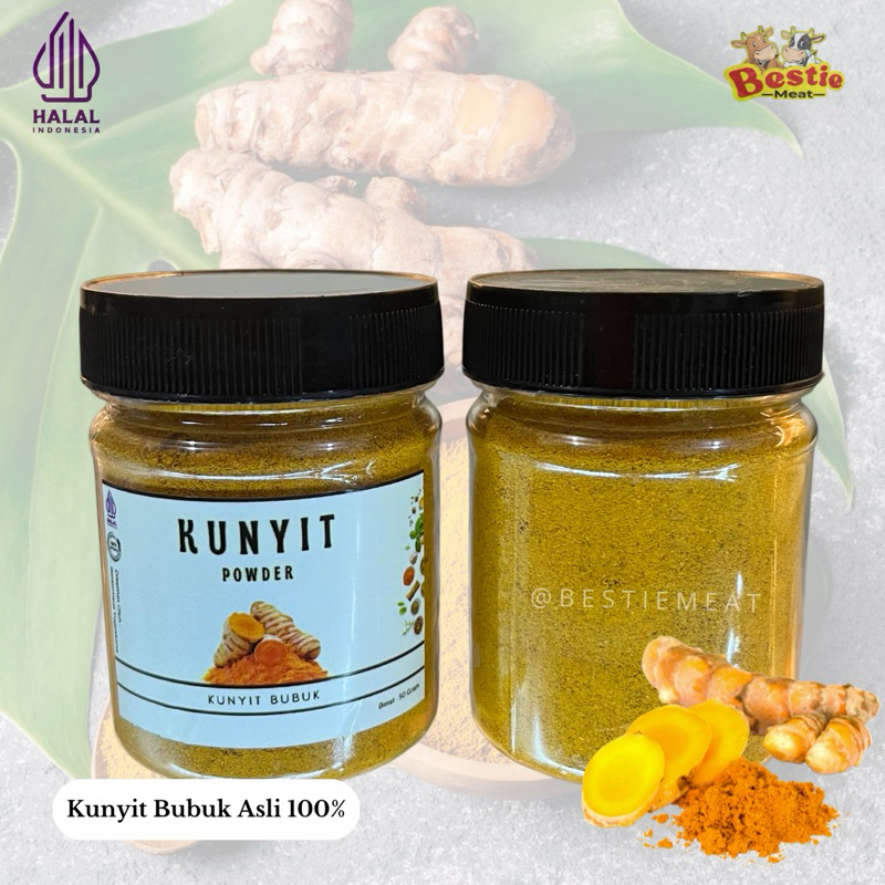 

Kunyit Bubuk Asli | Turmeric Powder Bumbu Dapur Kunyit 50g