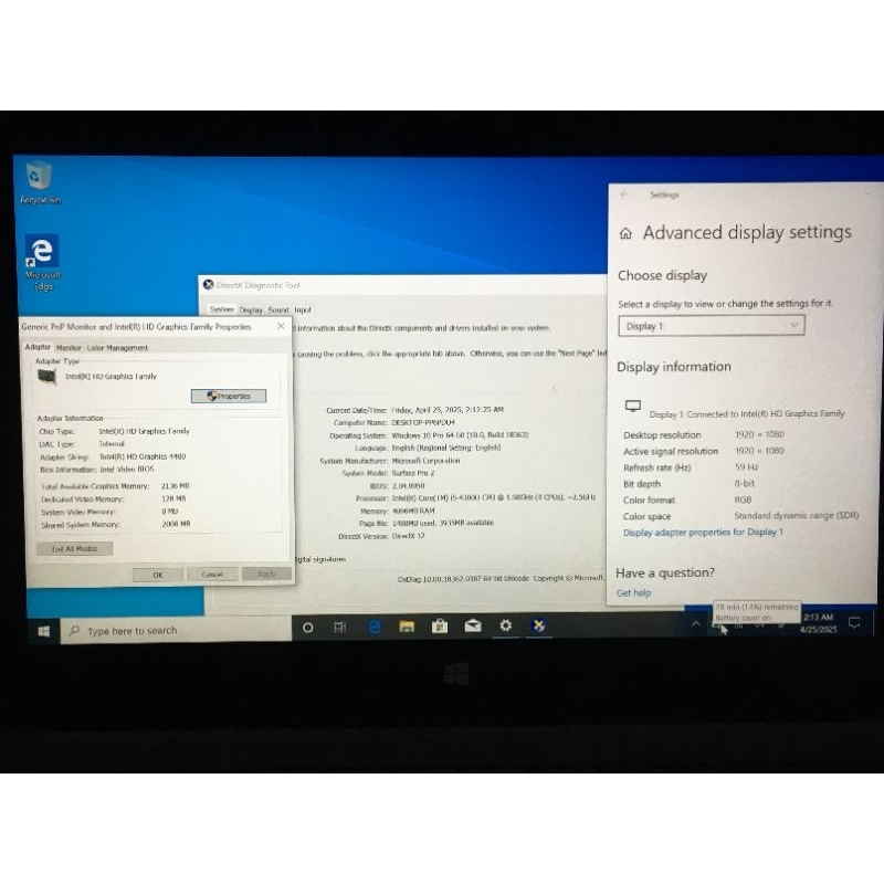 microsoft surface pro 2