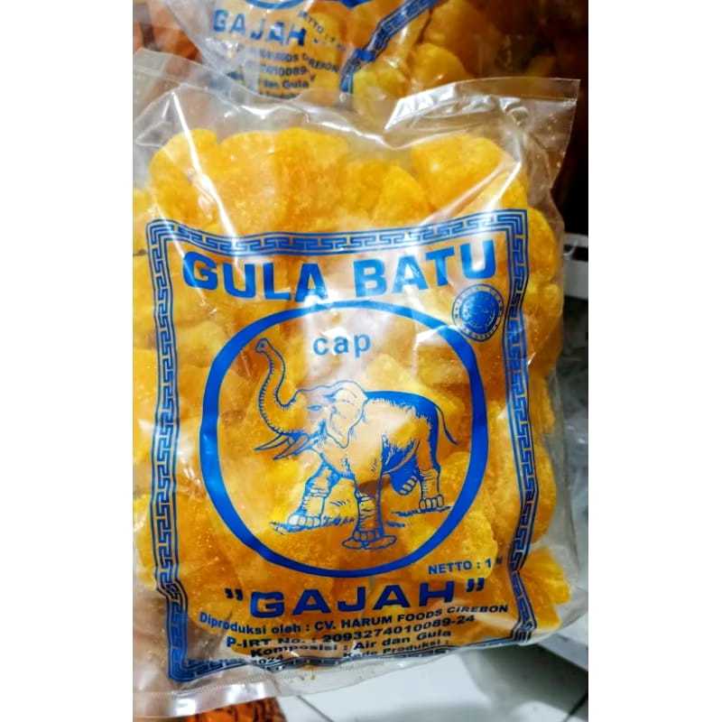 

GULA BATU KUNING KHAS CIREBON KEMASAN 250 GR 1KG / GULA BATU KUNING ASLI OLEH OLEH CIREBON