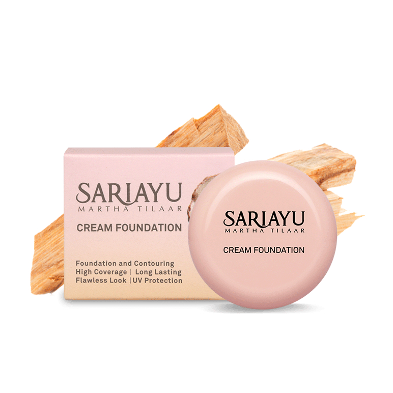 Sariayu Creamy Foundation Sari Ayu Krem Alas Bedak Padat
