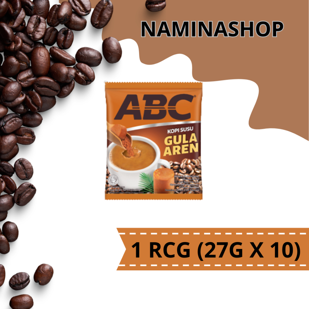 

ABC KOPI SUSU INSTANT GULA AREN RCG 10x27g