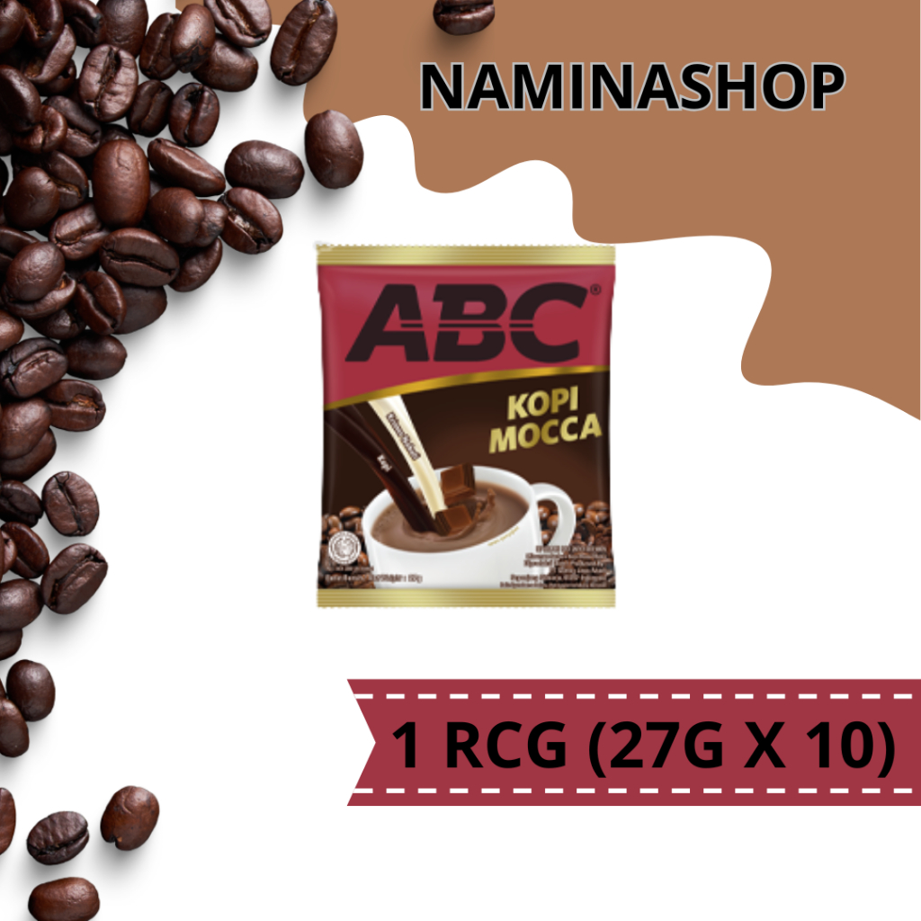 

ABC KOPI+SUSU+COKLAT MOCCA PCK 10X27g