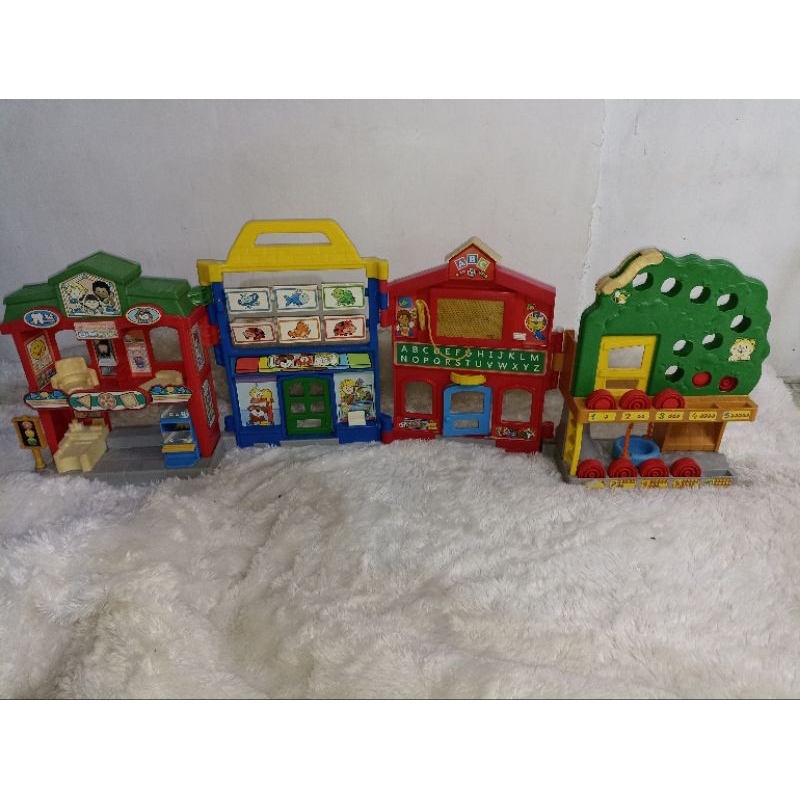 Preloved Mainan Rumah Rumahan Fisher Price