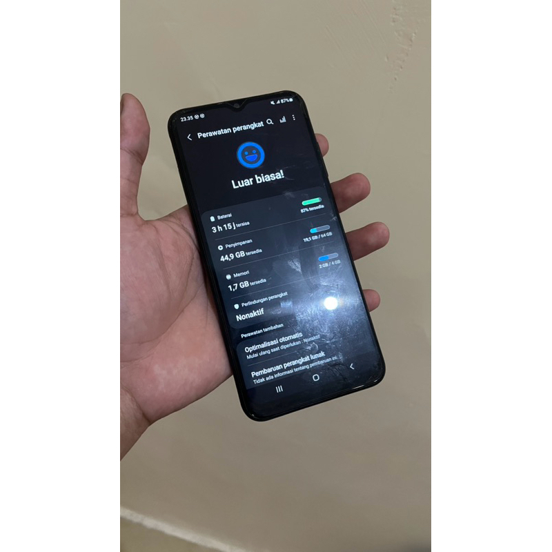 SAMSUNG A03S 4/64 HP SECOND BEKAS