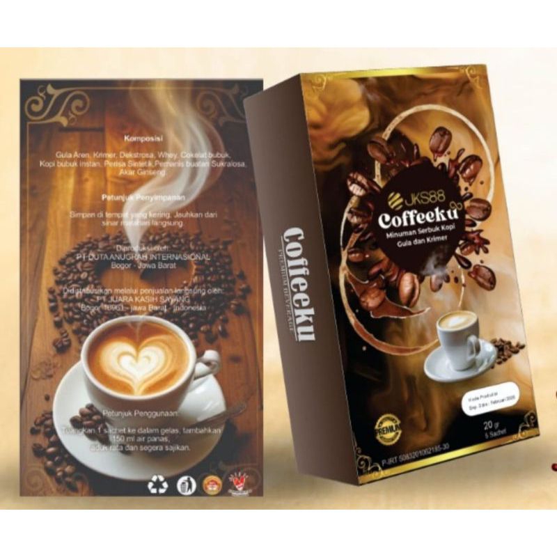 

Kopi Bubuk Instant 1 box 5 Sachet Kopi Sayang