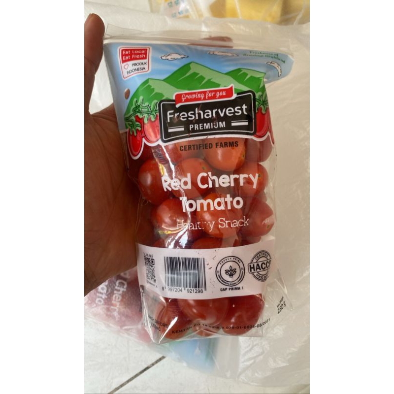 

tomat red cherry / tomat snack cherry / 250 gr