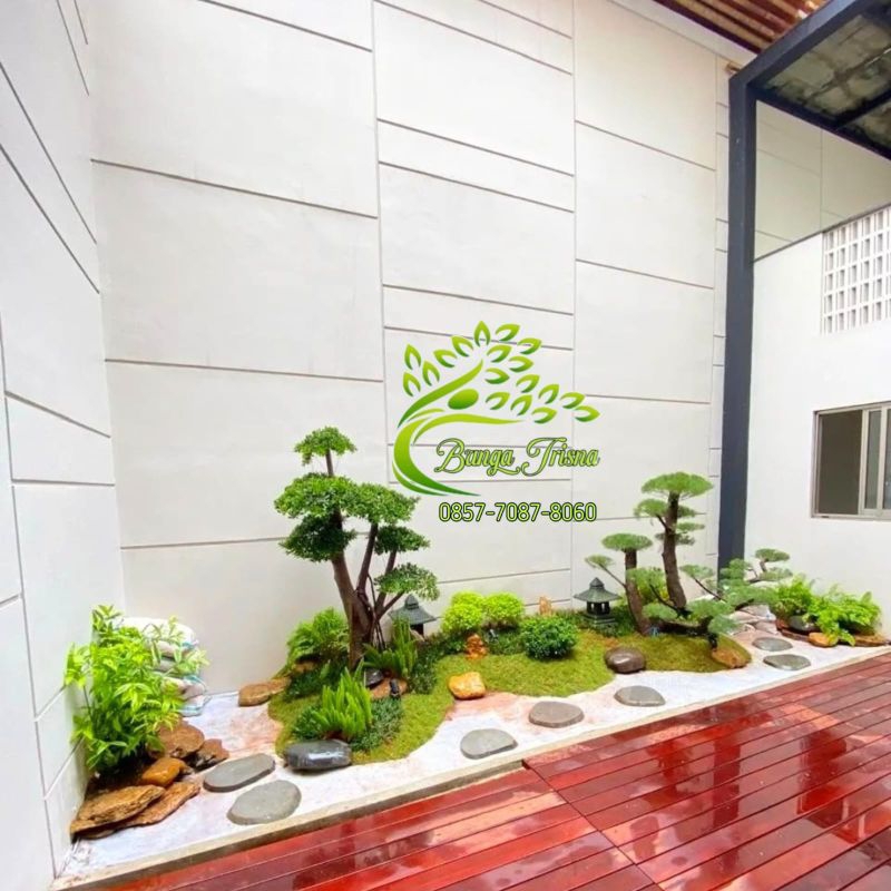 (CEK VIDIO)taman jepang/taman murah/taman batu/taman minimalis/taman bonsai/taman indoor