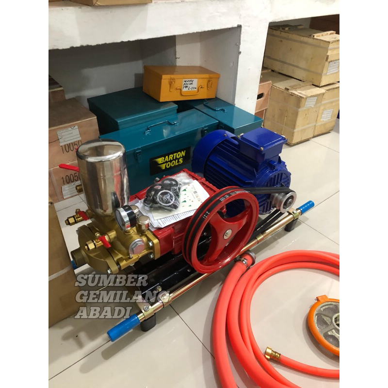 Paket Steam SANCHIN SCN 30 Power Sprayer Car Wars Dinamo 2Hp 220V