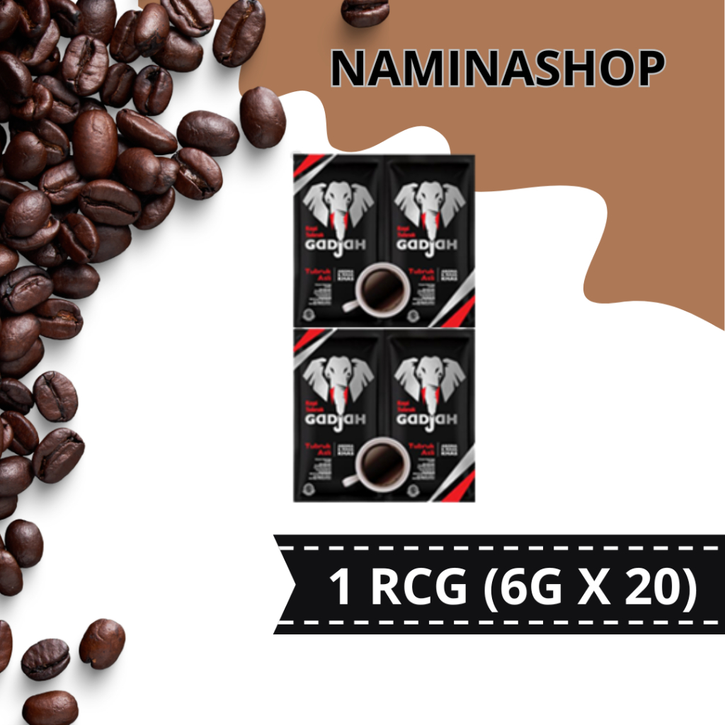 

GADJAH KOPI TUBRUK ASLI RCG 20x6g