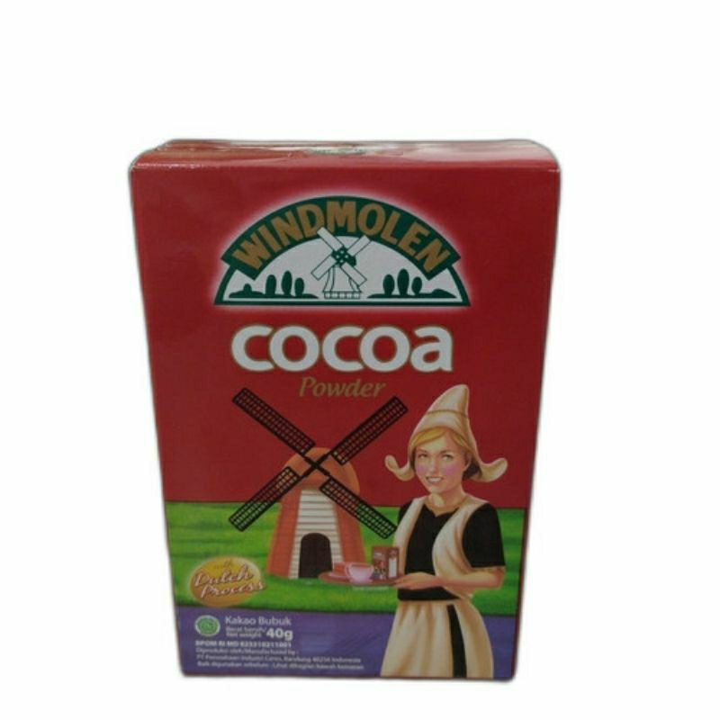 

Cocoa Powder Windmolen 40gr/Bubuk Coklat Murni Serbaguna