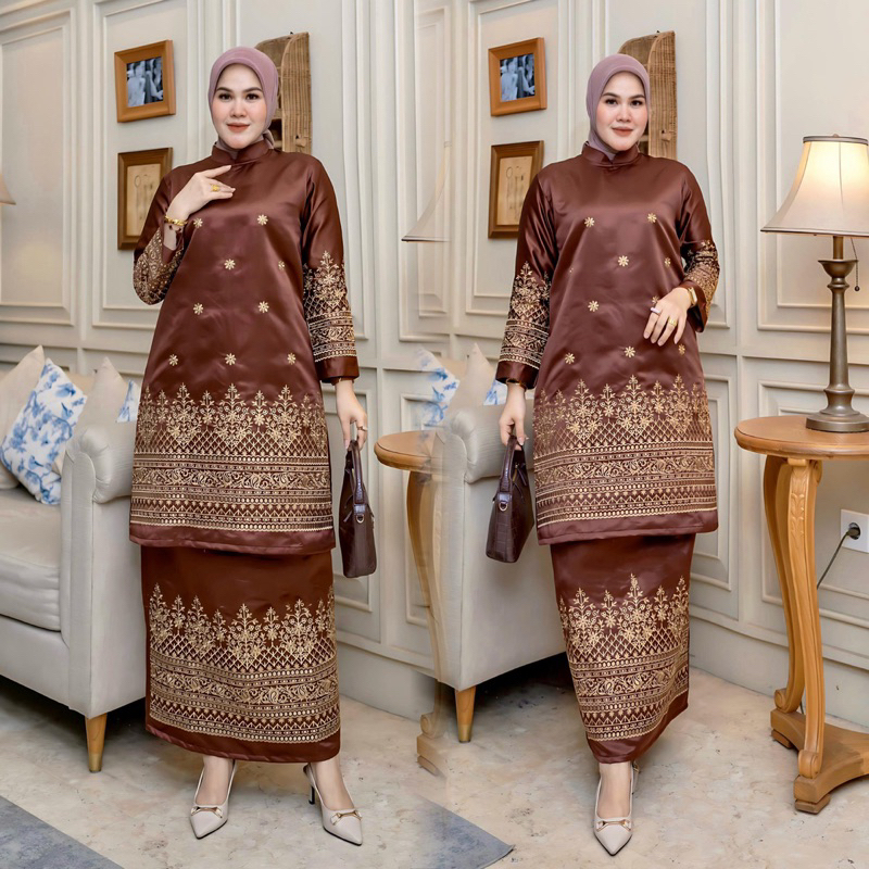 Set rok siti nurbaya / KEBAYA BAJU KURUNG MALAYSIA SET ROK BORDIR 17489