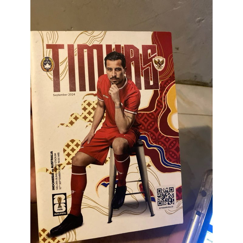Majalah Timnas Indonesia vs Australia
