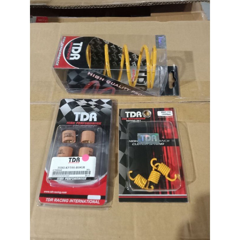Paket Upgrade CVT TDR Racing Honda Vario 110 Karbu