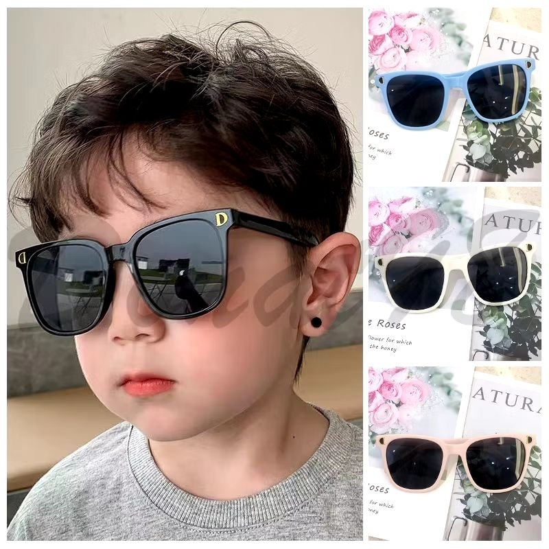 kacamata anak hitam & putih