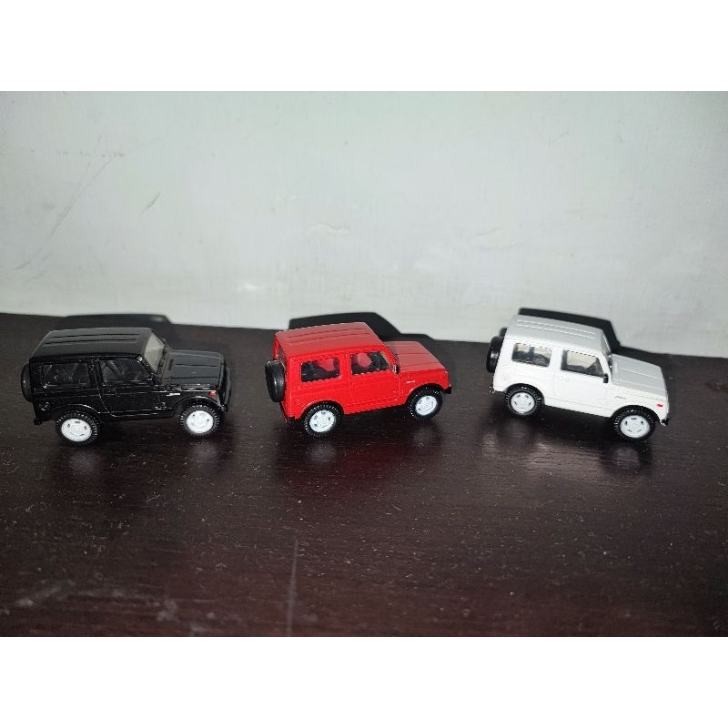 Aoshima 1/64 Diecast Suzuki Katana / Jimny Loose x 3 pcs