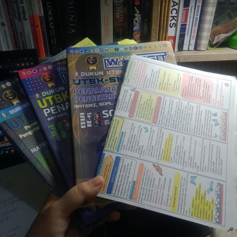 

(GRATIS BUKU SNBT ADZKIA,UDH 1 PAKET) WANGSIT 2025 PRELOVED:)