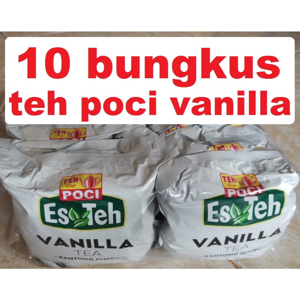 

RB22 teh poci jasmine & vanilla BOS (10 BUNGKUS) celup jumbo 100gr