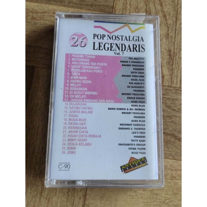 kaset pita 26 pop nostalgia legendaris vol.7