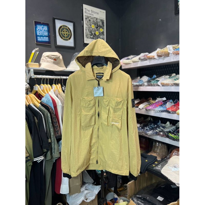 Hooded Jacket Marshall Artist Detachable Mustard Originals