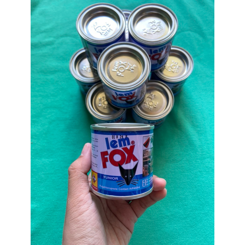

Lem FOX Kaleng Biru 70g
