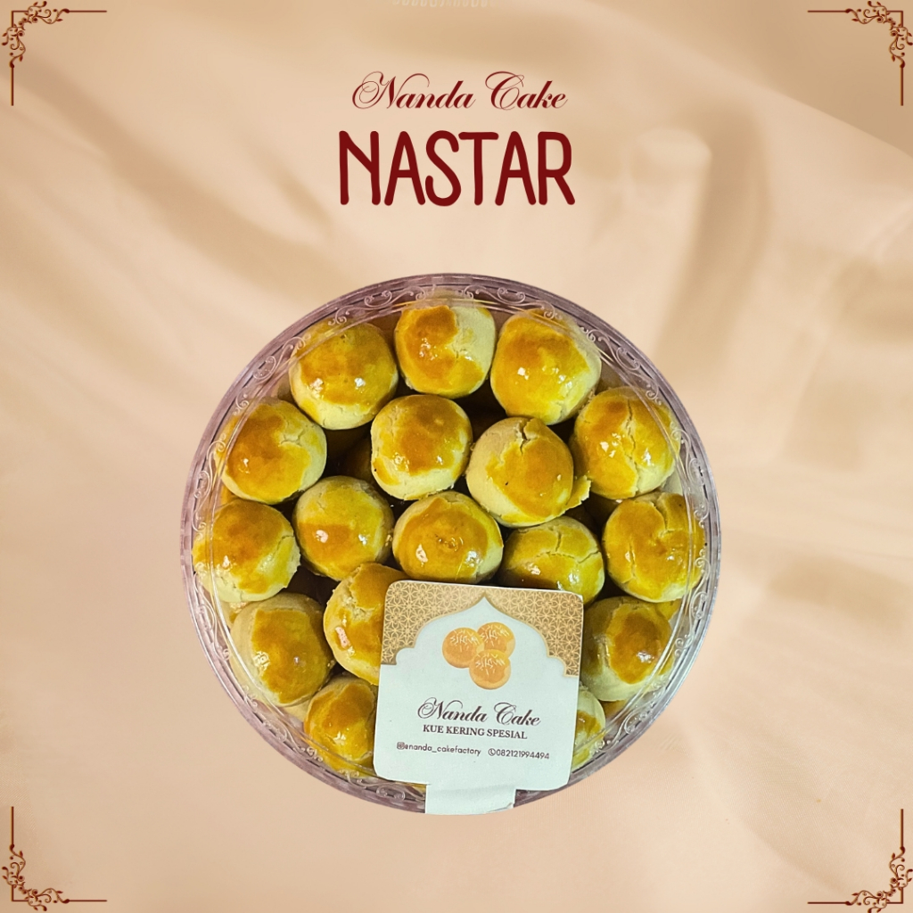 

Kue Kering Nastar Toples Reguler - Nanda Cake