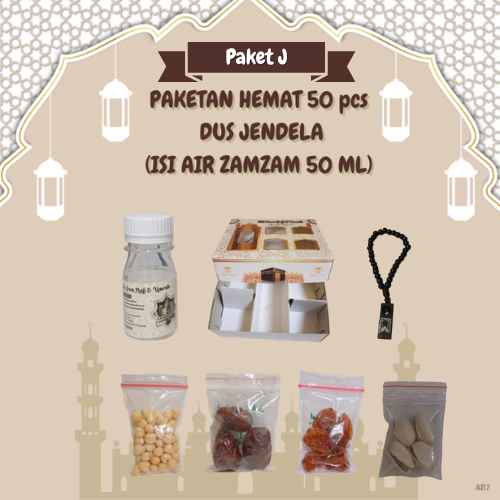 

paketan hemat tasbih+pistasio jendela untuk oleh oleh haji dan umroh 50 pcs(air zam zam 50 ml)