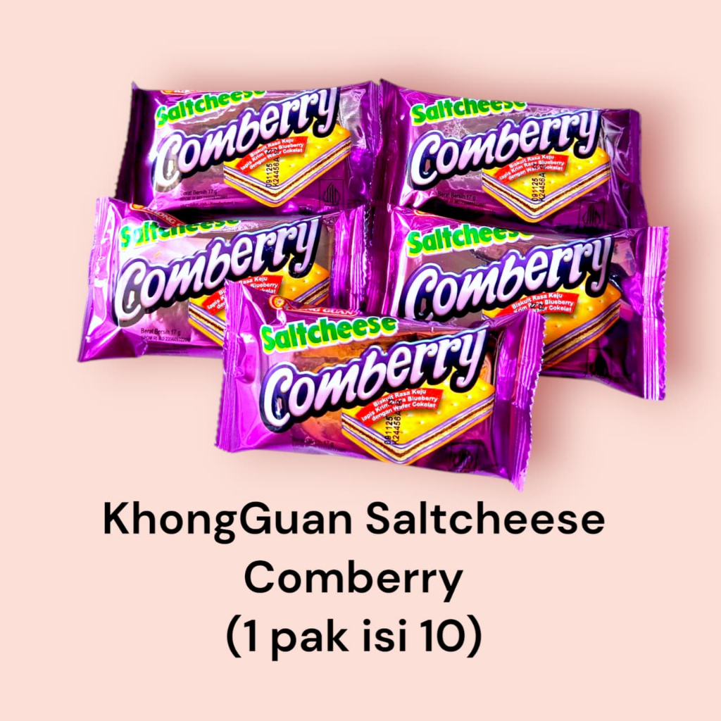 

KHONGGUAN SALTCHEESE COMBERRY ISI 10