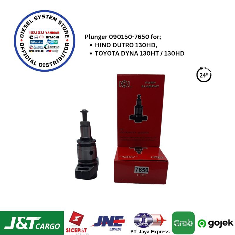 [Plunger 090150-7650] Plunger Hino Dutro 130Hd Assy Kualitas Tinggi