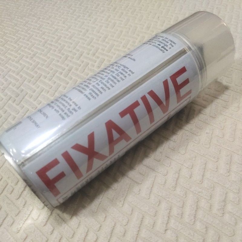 

De Goya Fixative Spray Gloss 400 ml - Pelindung Kilap untuk Karya Seni