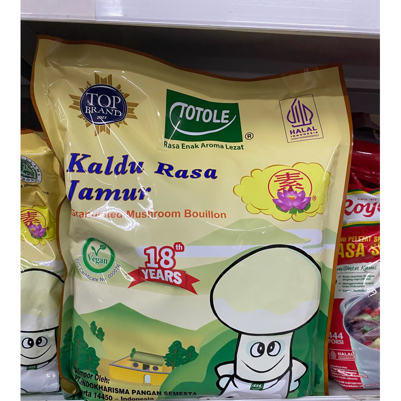 

Totole Kaldu Jamur 1kg - kaldu
