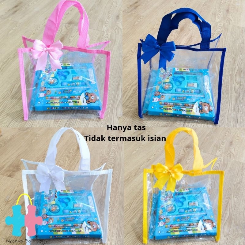 

Goodie Bag Mika Warna 23x23x23 cm Tas Souvenir Hampers Ulang Tahun