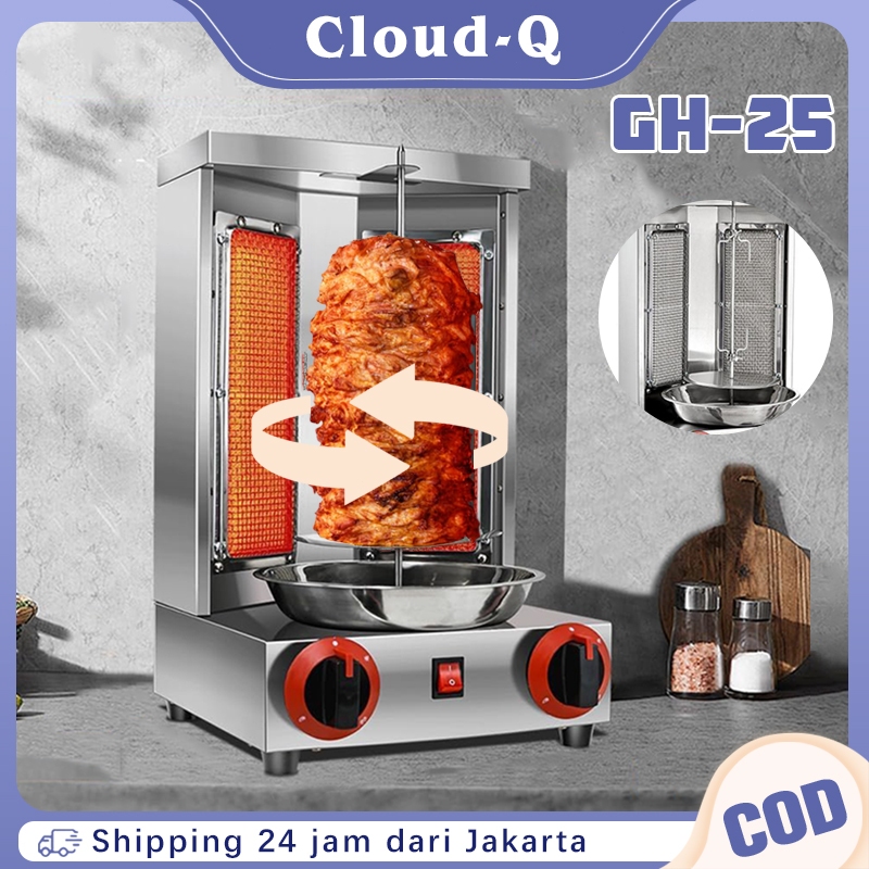 Oven Ayam Panggang Putar Baja Tahan Karat 360° / Oven Bebek Peking / Mesin Daging Kebab