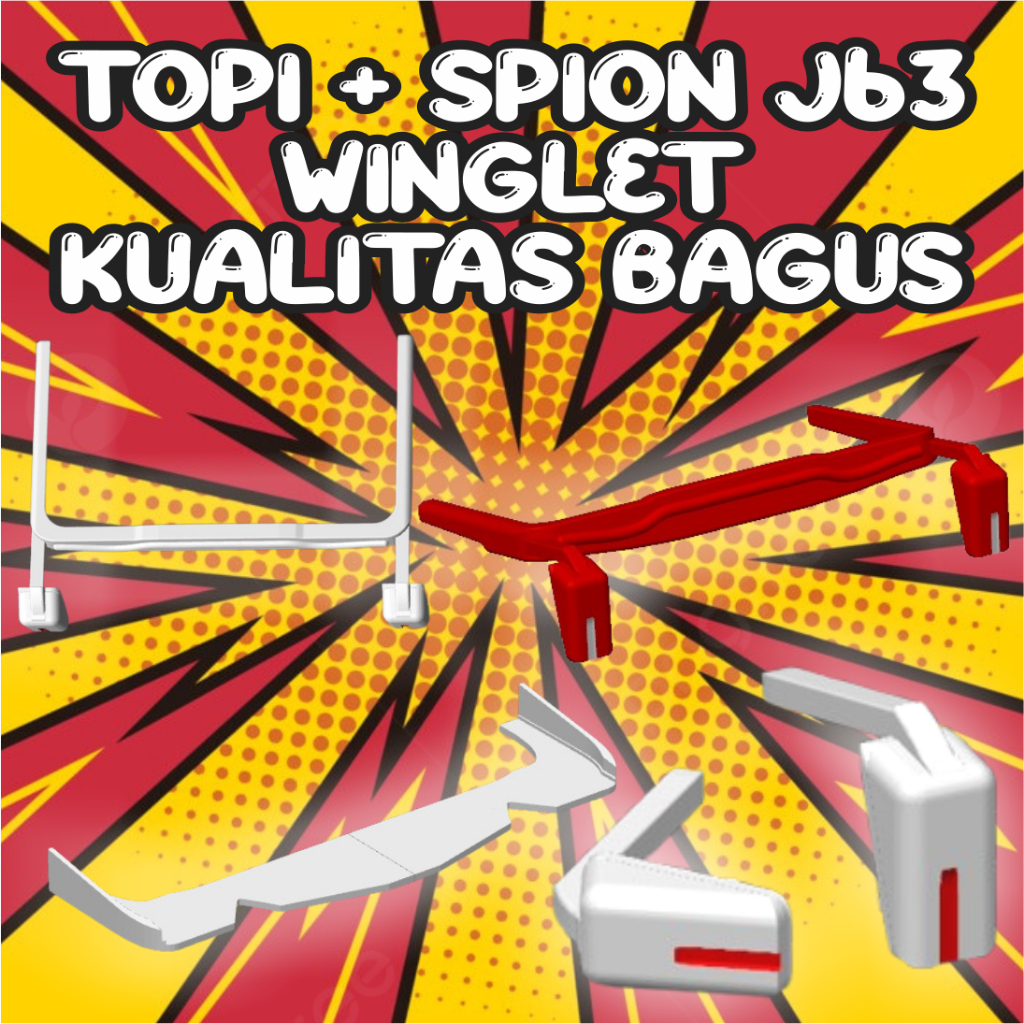 Miniatur Spion Miniatur Bus JB3 / Spion Bus Jb3 / Spion Miniatur bis / Topi Bus miniatur / winglet b