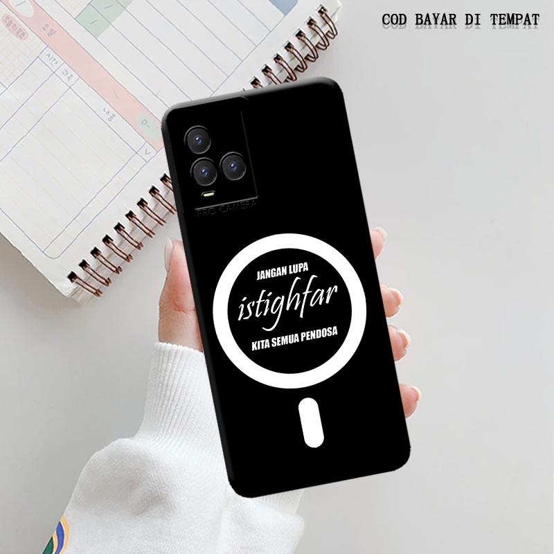 Softcase VIVO Y21S / Y21A / Y21T / Y21 / Y33S / Y33 Fashion TOMBOL MAGSAFE ISTIGHFAR ISLAMIC Terbaru