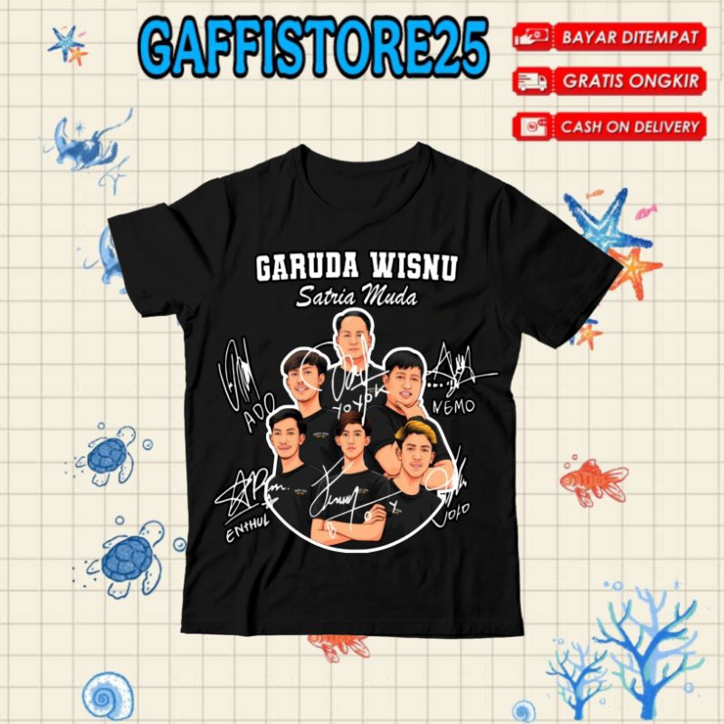(BISA COD) Kaos Anak T-shirt atasan GWSM GARUDA WISNU SATRIA MUDA VIRAL 2025- Baju Anak Laki-Laki pe