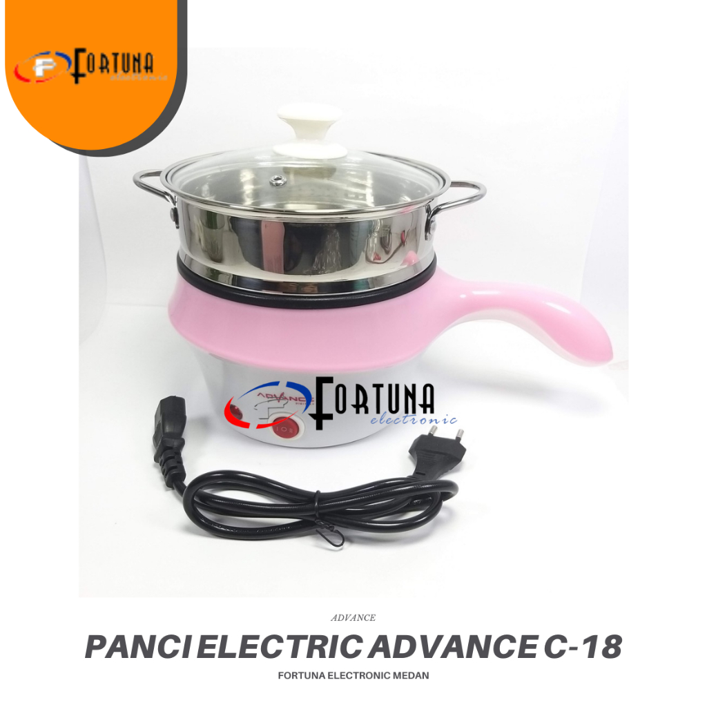 ADVANCE C-18 / C18 WARMER STEAMER COOKER PANCI LISTRIK PANCI ELEKTRIK MURAH MERIAH MEDAN