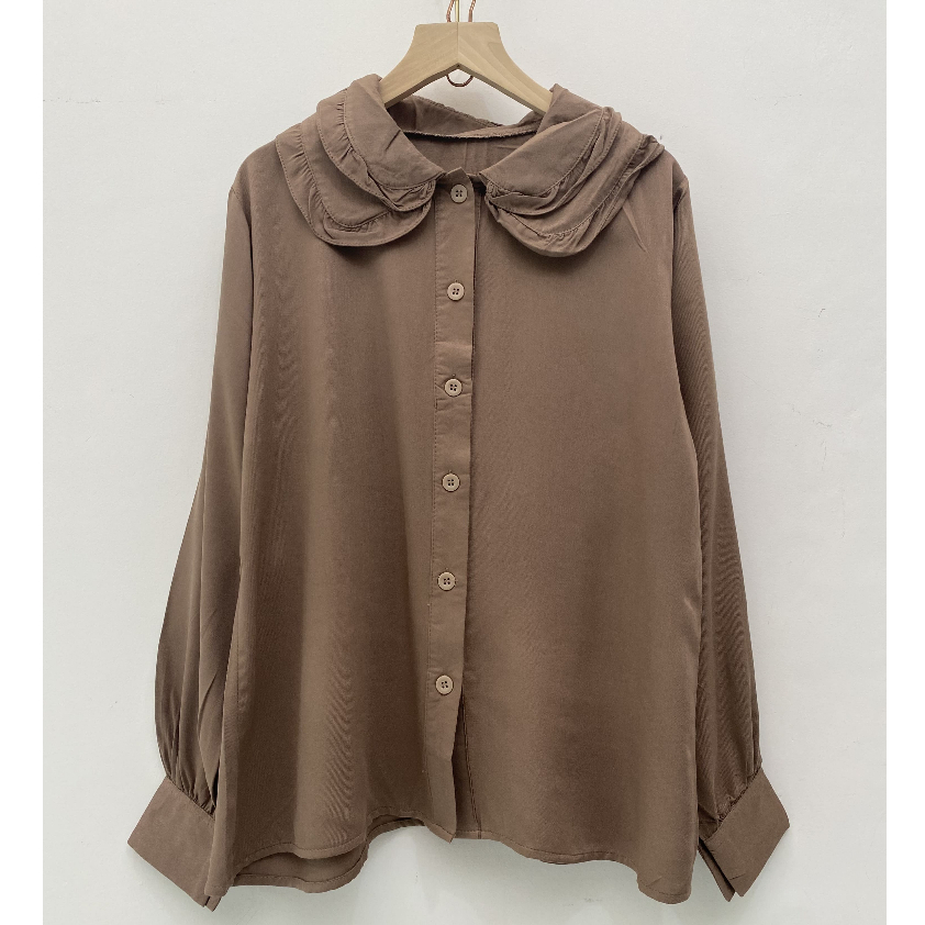 KEMEJA RAYON TWILL WANITA | BLOUSE RAYON TWILL WANITA | ATASAN RAYON | BAJU RAYON PREMIUM