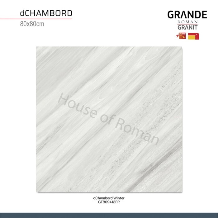 ROMAN GRANIT GRANDE dChambord Winter 80x80 GT809412FR ROMAN GRANIT